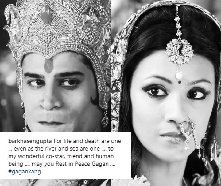 “Why Were The Others Who Posted On Social Media Not Present?” – Barkha Bisht On Late Actor Gagan Kang’s Funeral