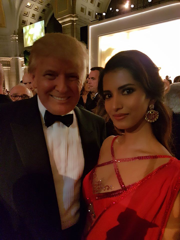 All The Outfits That Prove Manasvi Mamgai Supports Donald Trump In Style