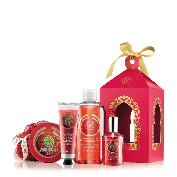 Gift hamper from The Body Shop