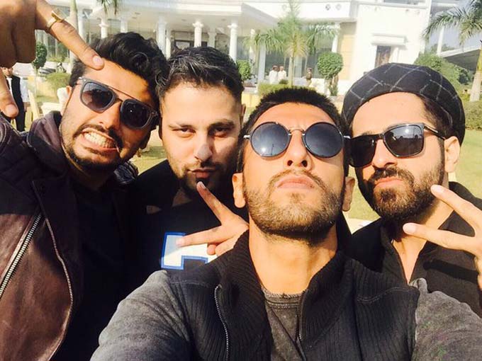 Ranveer, Arjun, Ayushmann & Badshah Click The Perfect ‘Boy Band’ Selfie!