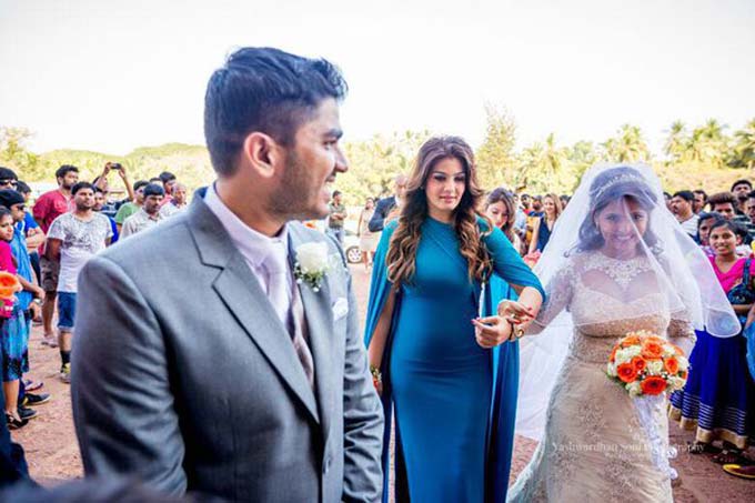 Inside Pictures: Raveena Tandon’s Daughter Gets Married In A Stunning Church Ceremony!