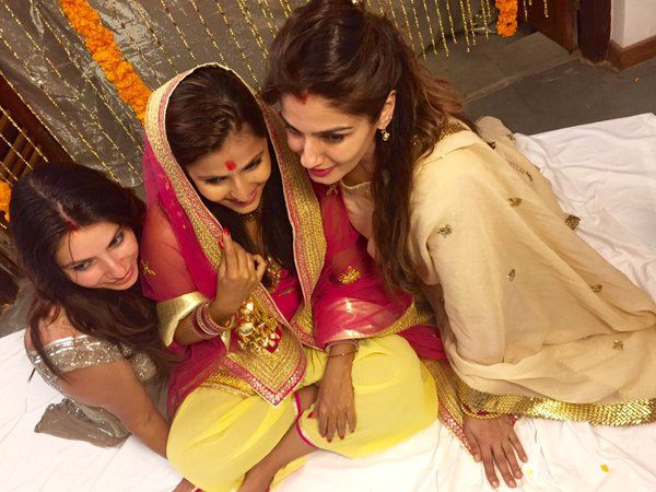 Raveena Tandon Just Shared An Adorable Photo From Her Daughter’s Wedding Function