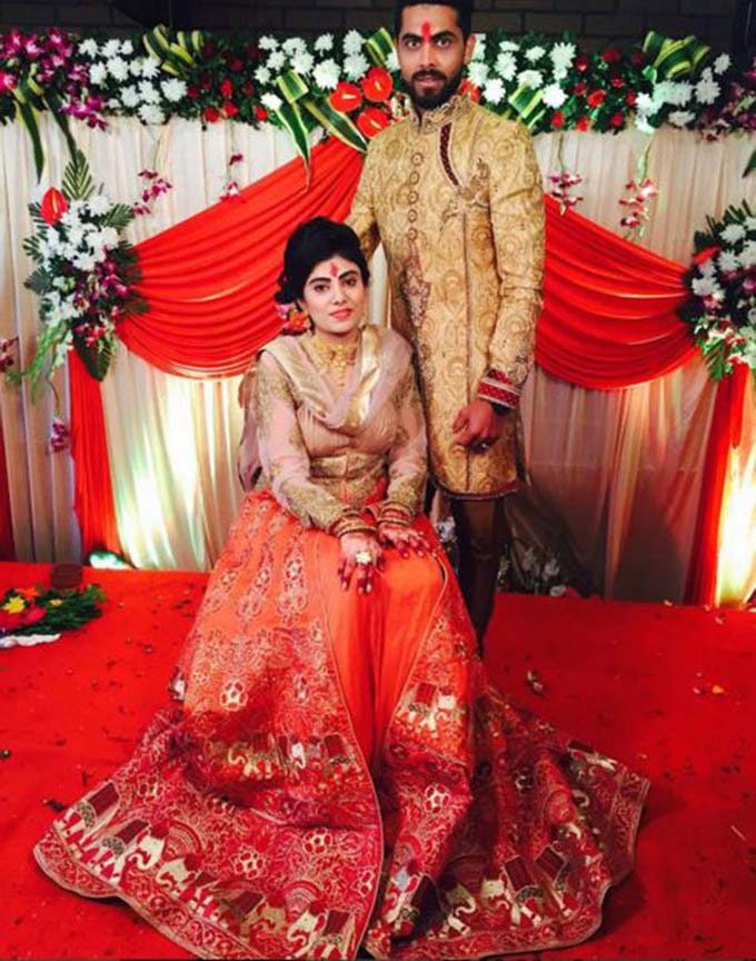 In Photos: Cricketer Ravindra Jadeja Gets Engaged To Riva Solanki!