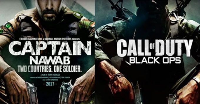 Captain Nawab and Call Of Duty posters| Source: Times of India