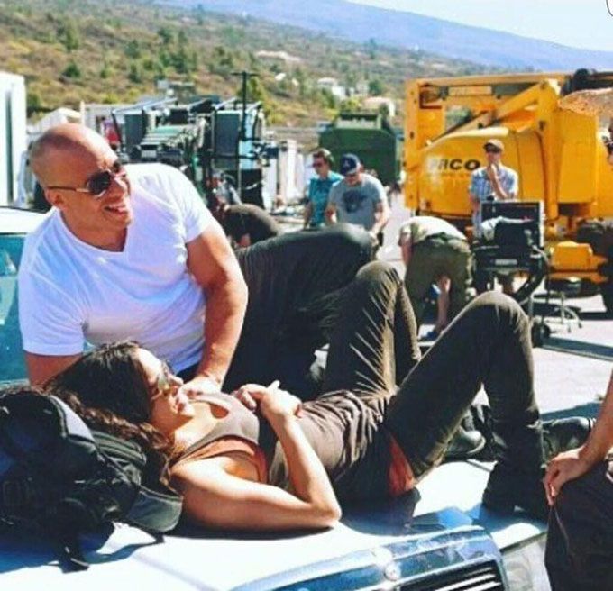 Deepika Padukone & Vin Diesel Are Having Too Much Fun On The Sets Of xXx!