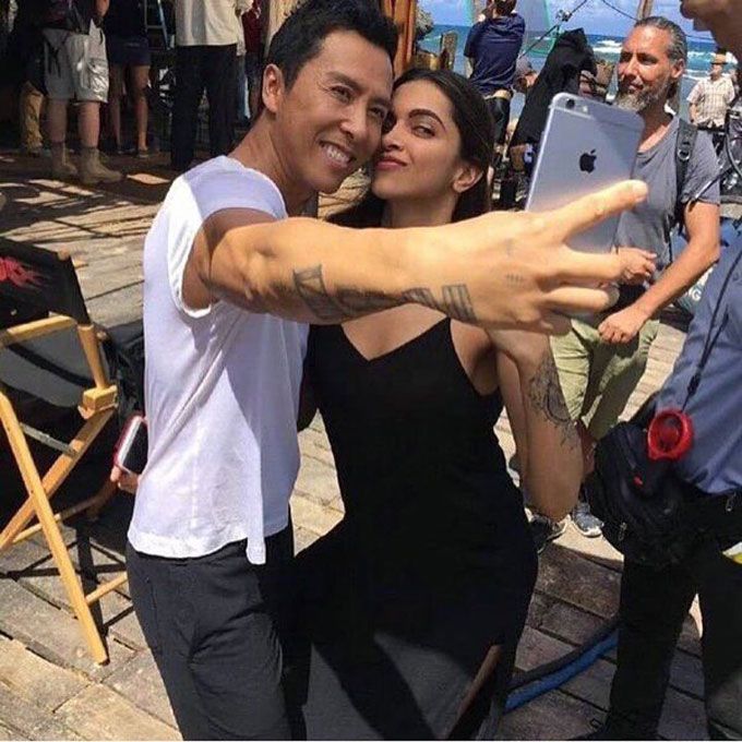 Selfie Of The Day: Deepika Padukone Poses With Her xXx Co-Star
