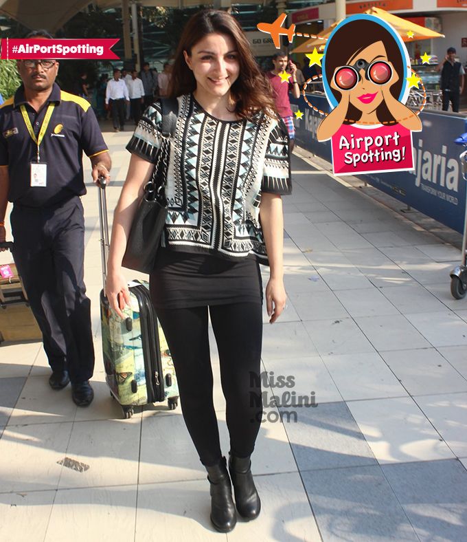Soha Ali Khan Is The Chicest Traveller You’ll See Today