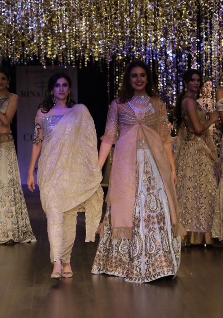 Huma Qureshi for Rina Dhaka Couture Show 2017