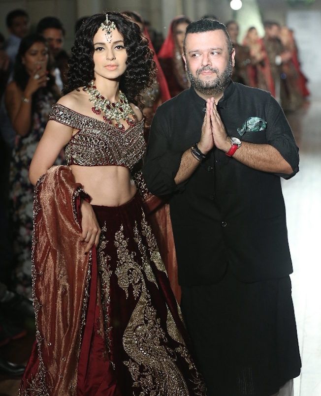 Kangana Ranaut for Manav Gangwani for India Couture Week 2016
