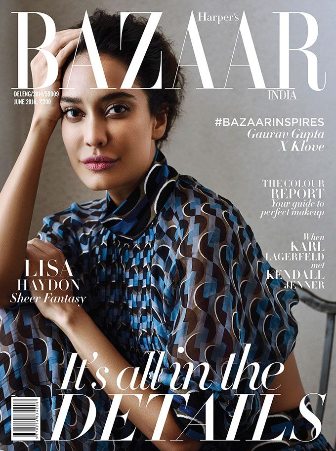Lisa Haydon Is A Sheer Fantasy On The Cover Of This Magazine