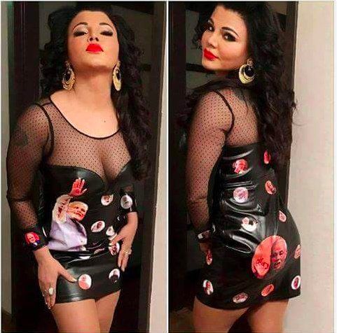 Rakhi Sawant’s Outfit Has Narendra Modi’s Face On Her Butt And His Hand On Her Boob