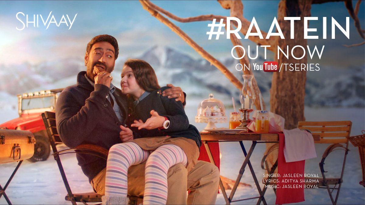 The New Song ‘Raatein’ From Shivaay Celebrates The Father-Daughter Bond!