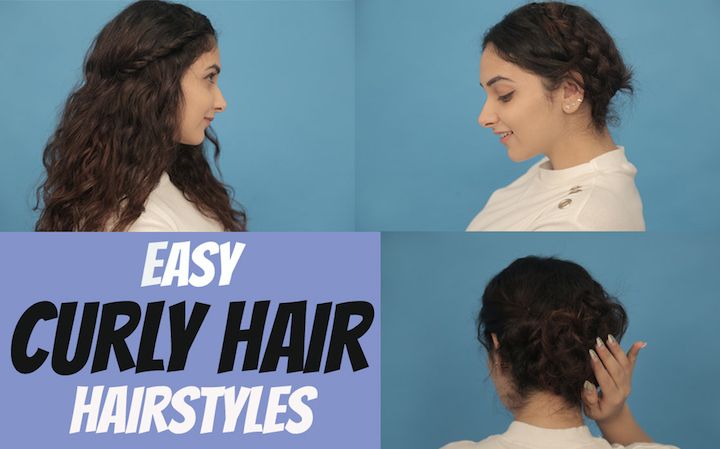 Curly Hair Hairstyles That Will Save You Time In The Morning