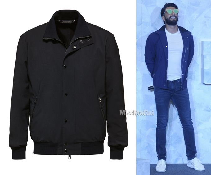 Ranveer Singh in Ermenegildo Zegna, Diesel, adidas Originals Equipment and Delalle at the Colgate Power Freeze launch (Photo courtesy | Viral Bhayani)