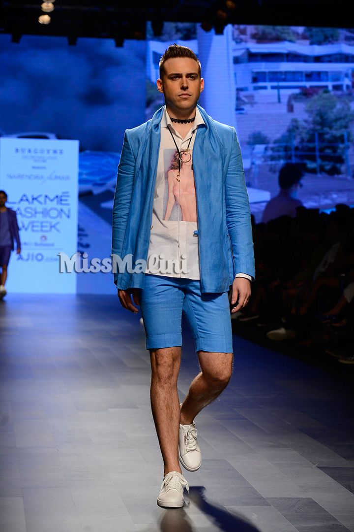 Narendra Kumar at Lakme Fashion Week SR'17