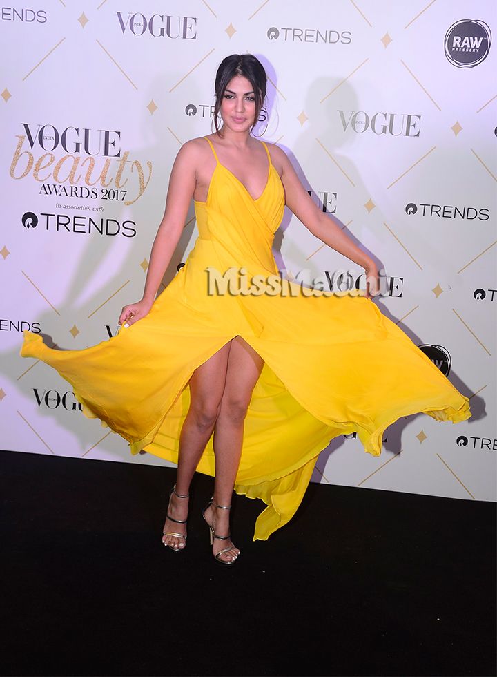 Rhea Chakraborty at Vogue Beauty Awards 2017