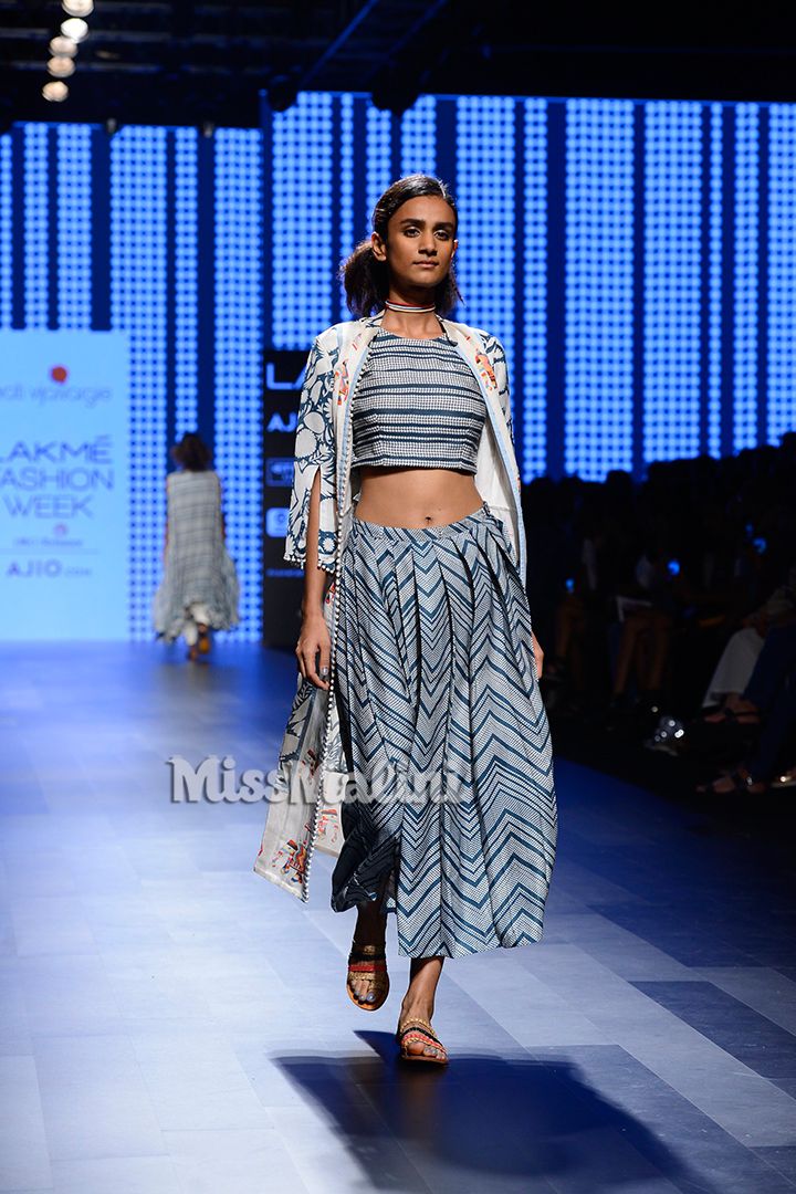 Swati Vijaivargie at Lakme Fashion Week SR'17