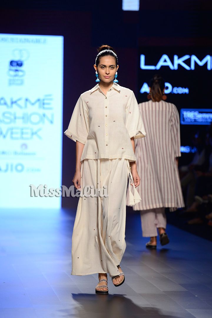 Galang Gabaan at at Lakme Fashion Week SR17