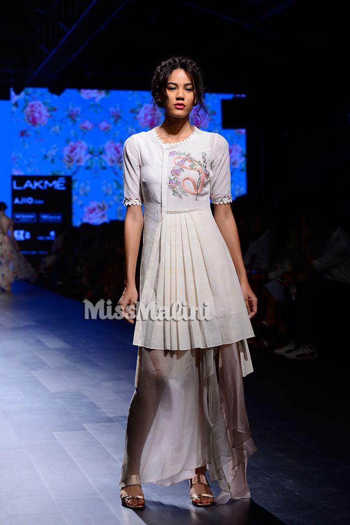 Anushree Reddy at Lakme Fashion Week SR' 17