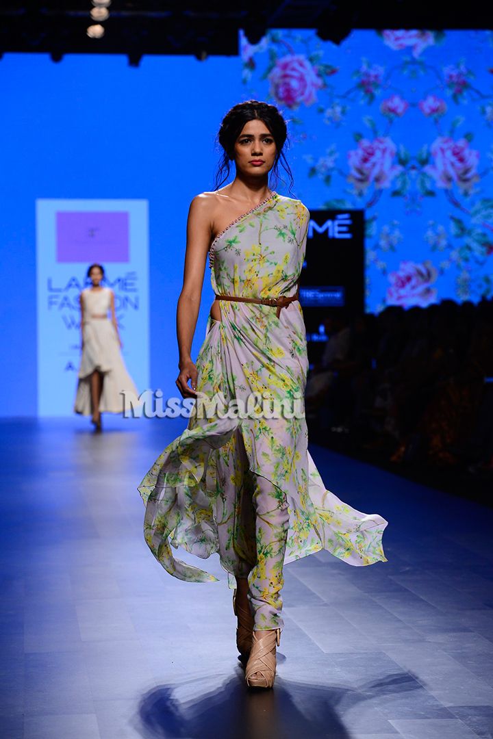 Anushree Reddy at Lakme Fashion Week SR' 17