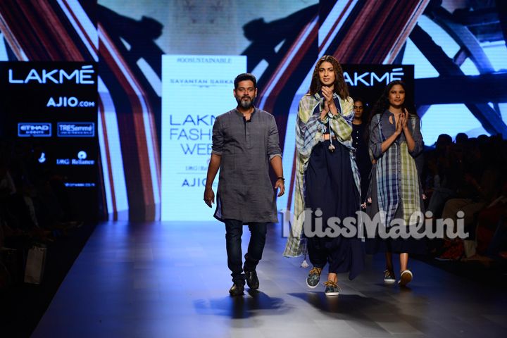 Sayantan Sarkar at Lakme Fashion Week SR '17