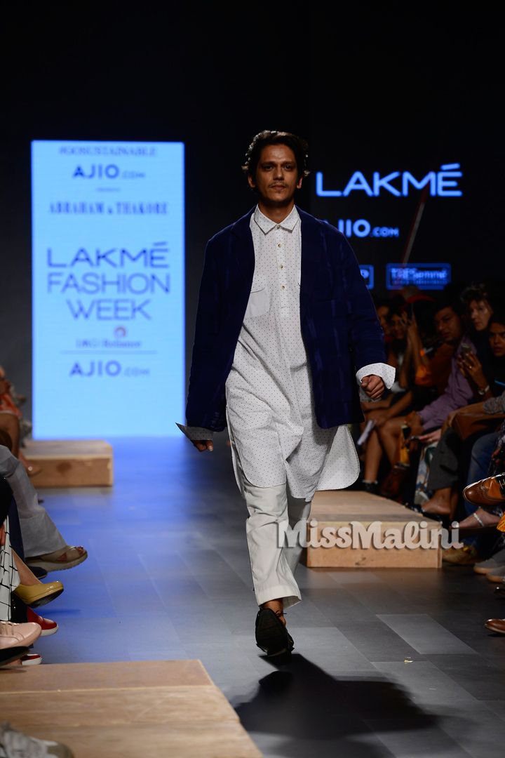 AJIO.com Presents #SustainableMan- Abraham & Thakore at Lakme Fashion Week SR '17