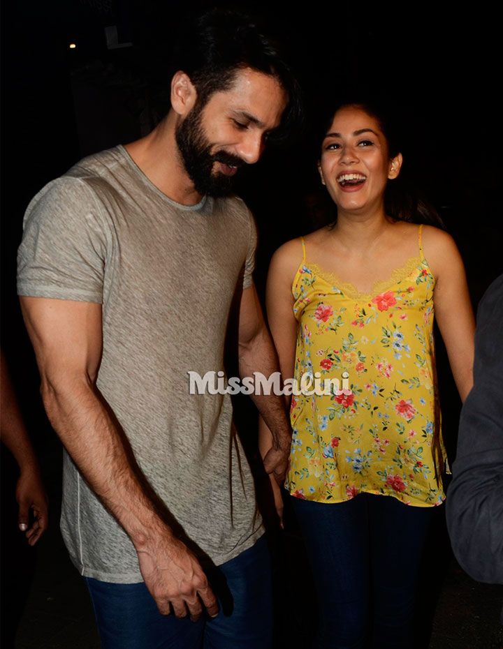 Mira Kapoor with Shahid Kapoor