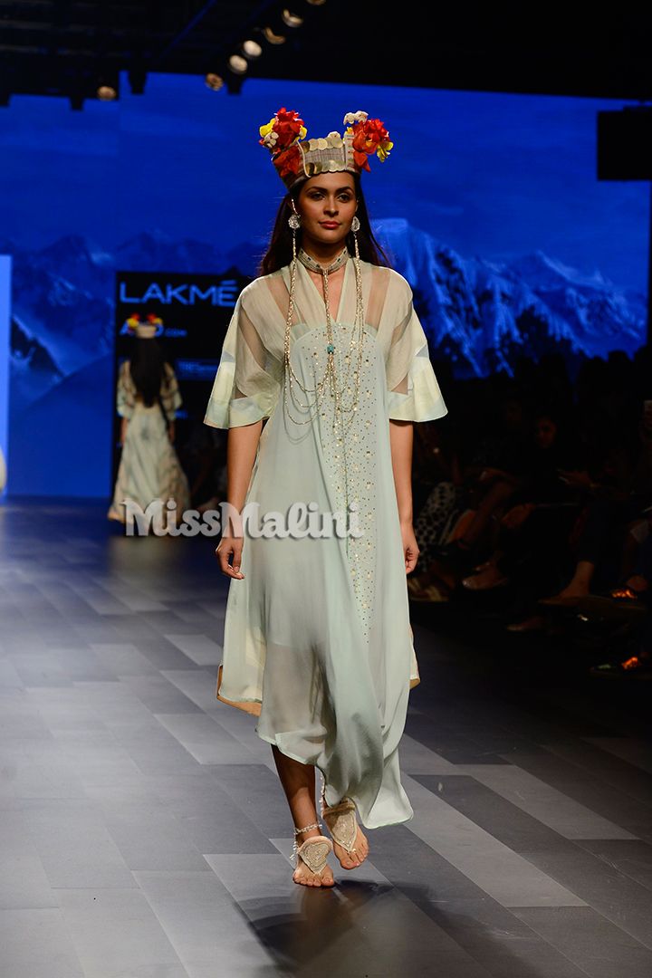 Madsam Tinzin at Lakme Fashion Week SR '17