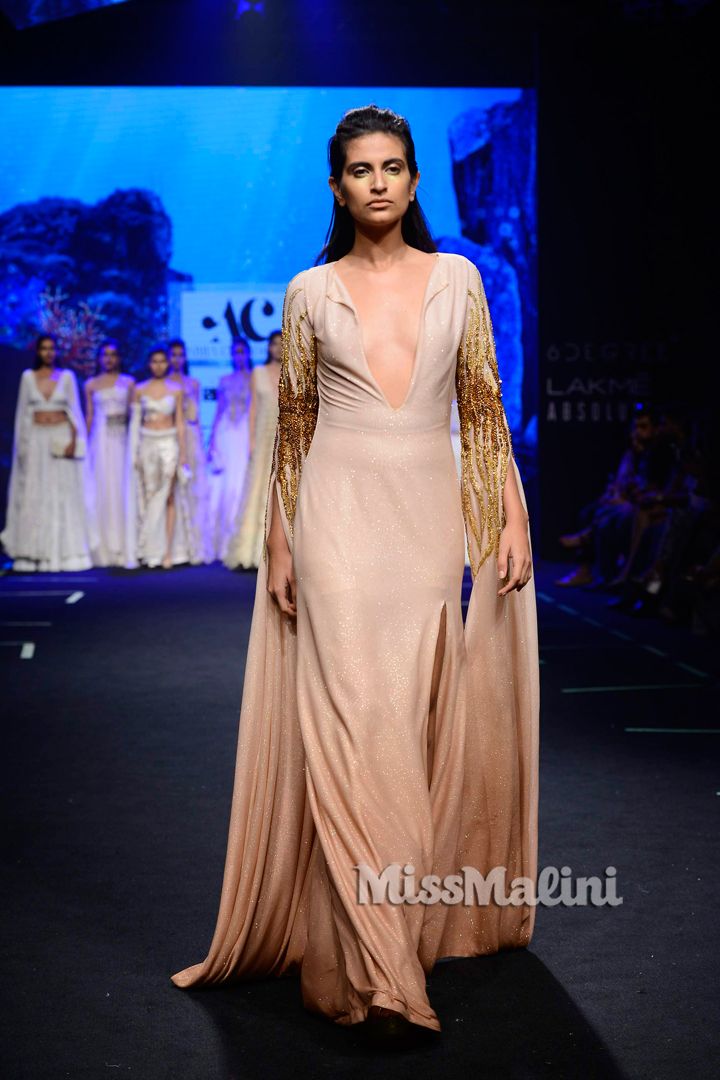 Abha Choudhary at Lakme Fashion Week SR '17