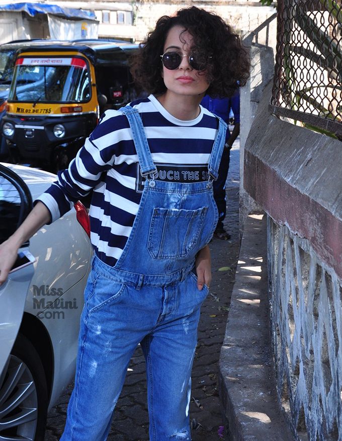 Kangana Ranaut Wore A Pair Of Dungarees Without Looking Like A Farmer!