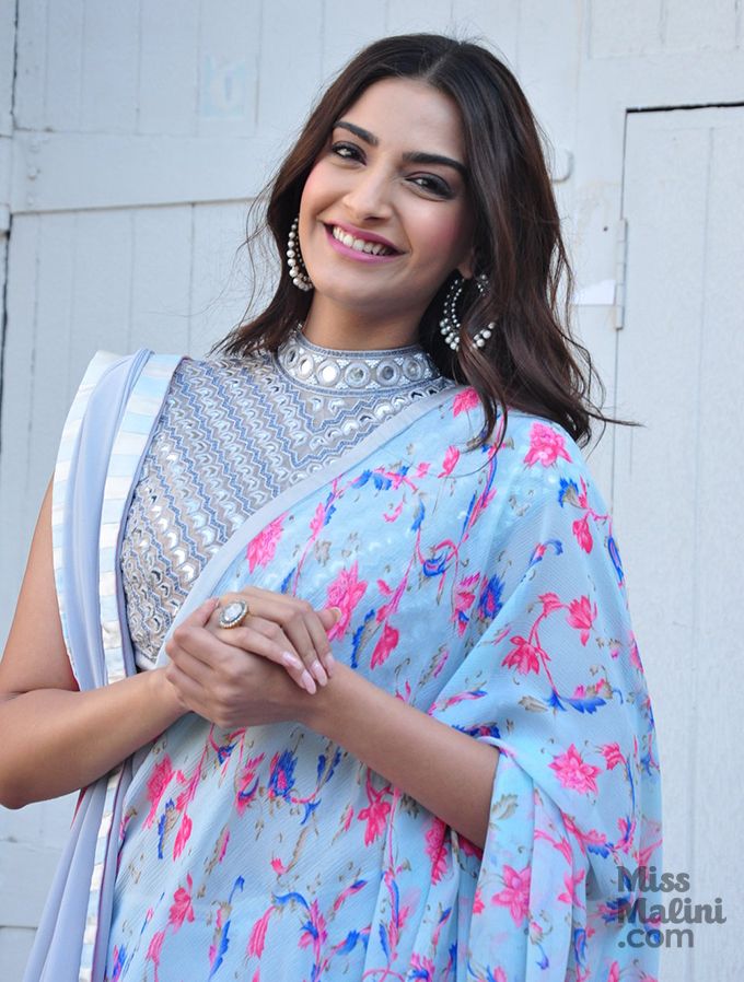 Sonam Kapoor’s Sari Style Just Keeps Getting Better &#038; Better!