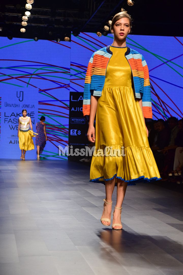Urvashi Joneja at Lakme Fashion Week SR '17