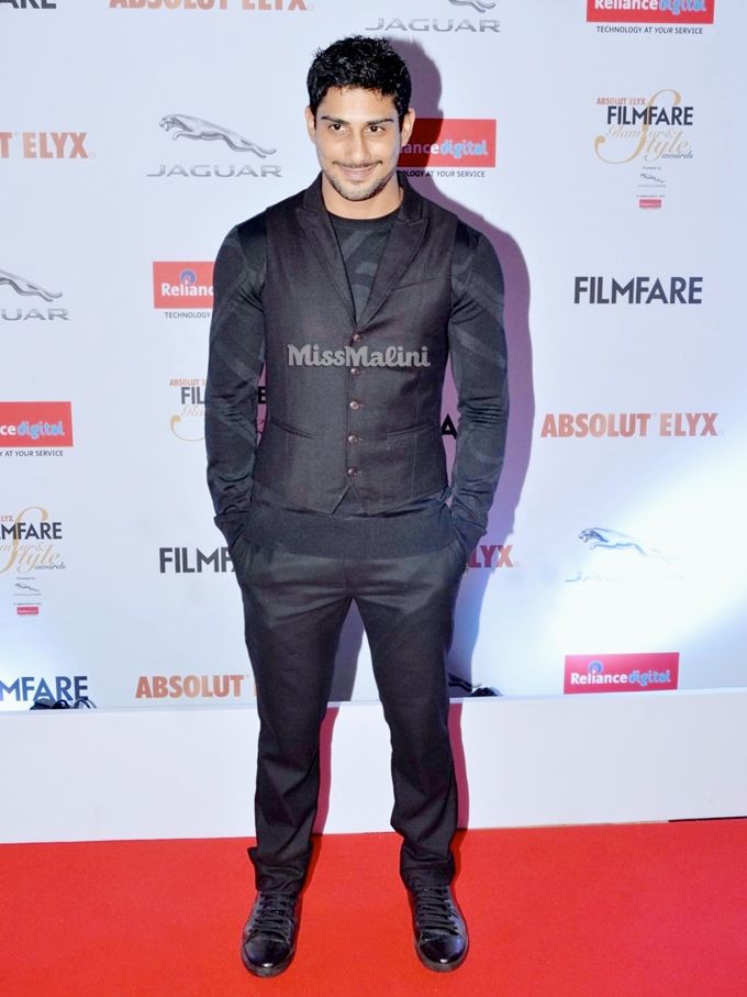 Prateik Babbar at the 2016 Filmfare Glamour & Style Awards (Photo courtesy | Viral Bhayani)