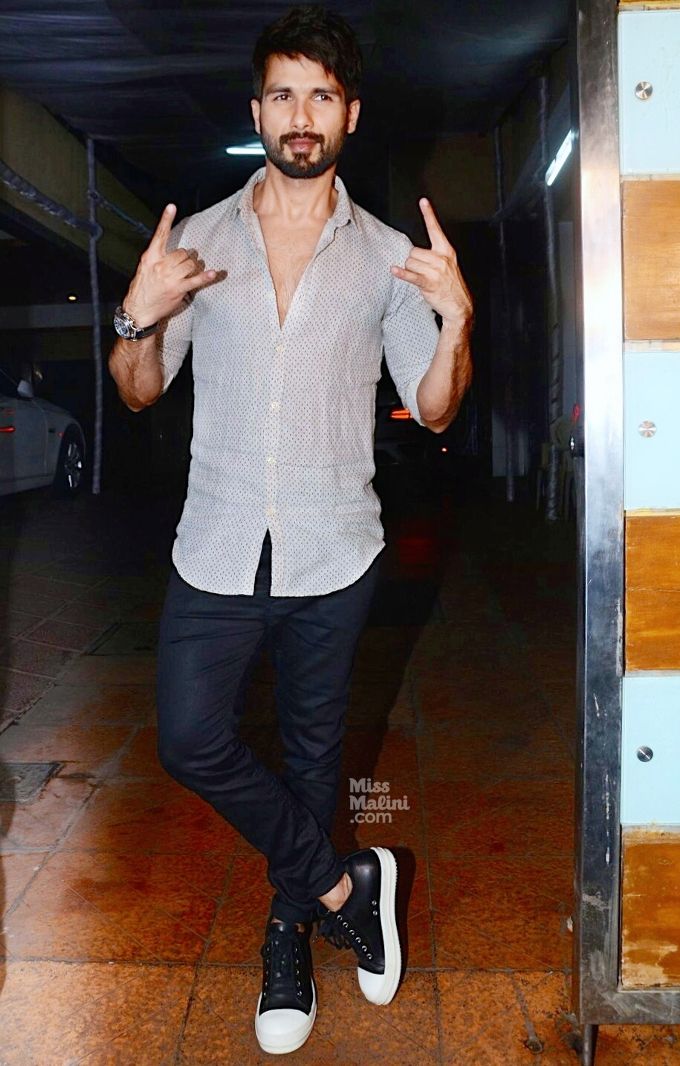 Shahid Kapoor’s Sneaker Game Is Better Than Yours!