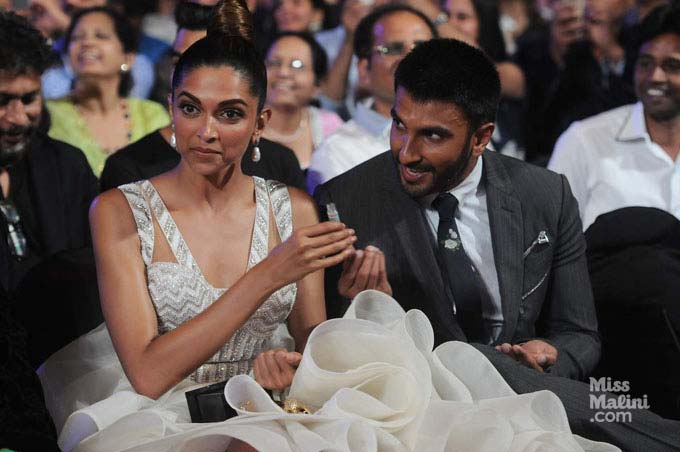 Ranveer Singh and Deepika Padukone