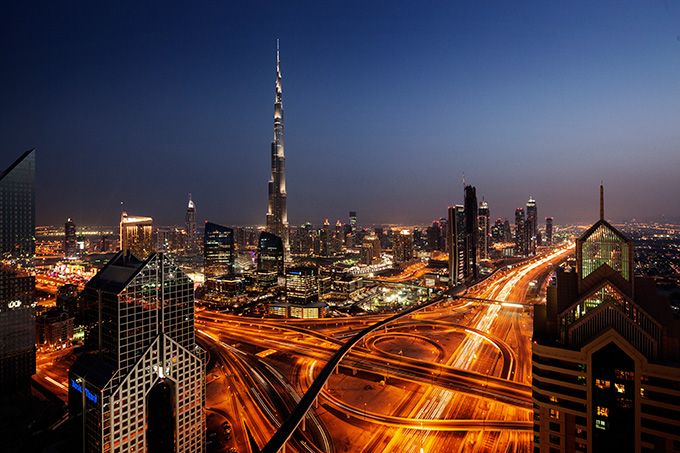 Downtown Dubai Sheikh Zayed Road