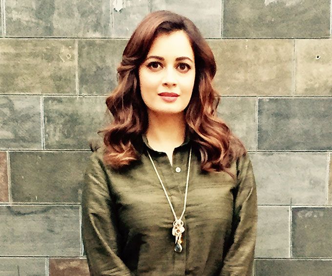 Dia Mirza Brings Some Colour-Block Action To The Table With This Outfit