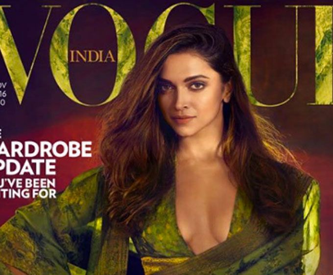 Deepika Padukone Is A Vision On The Cover Of Vogue