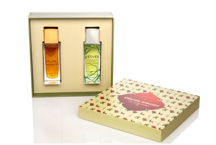 Gift set of men's perfume