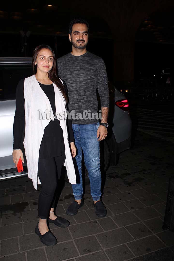 Here’s A Sweet Photo Of A Pregnant Esha Deol &#038; Bharat Takhtani From Their Babymoon