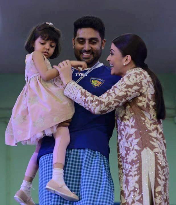 This Video Of Aaradhya Bachchan Feeding Cake To Abhishek Bachchan Is Really, Really Cute!