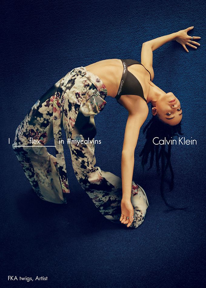 FKA Twigs for Calvin Klein Spring 2016