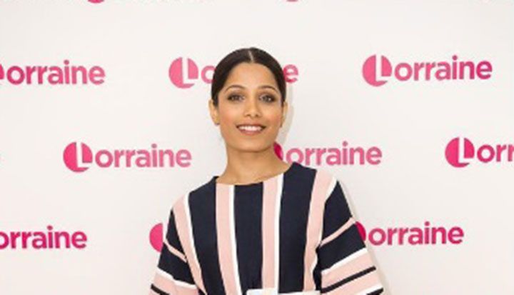 Freida Pinto Plays With Print In A Unique Way