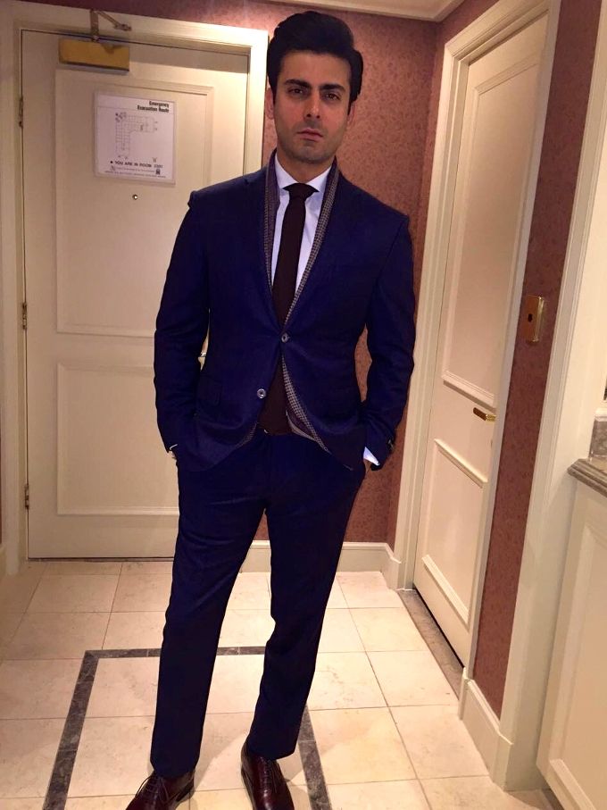 Fawad Khan in Corneliani, Selected Homme, Shingora, Satya Paul and Dune at the 2016 Indian Film Festival, Melbourne