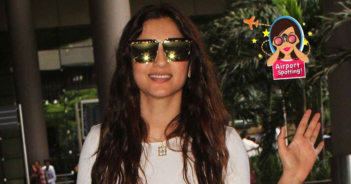 Gauahar Khan’s Comfy Airport Style Is Our Ideal Off-Duty Look