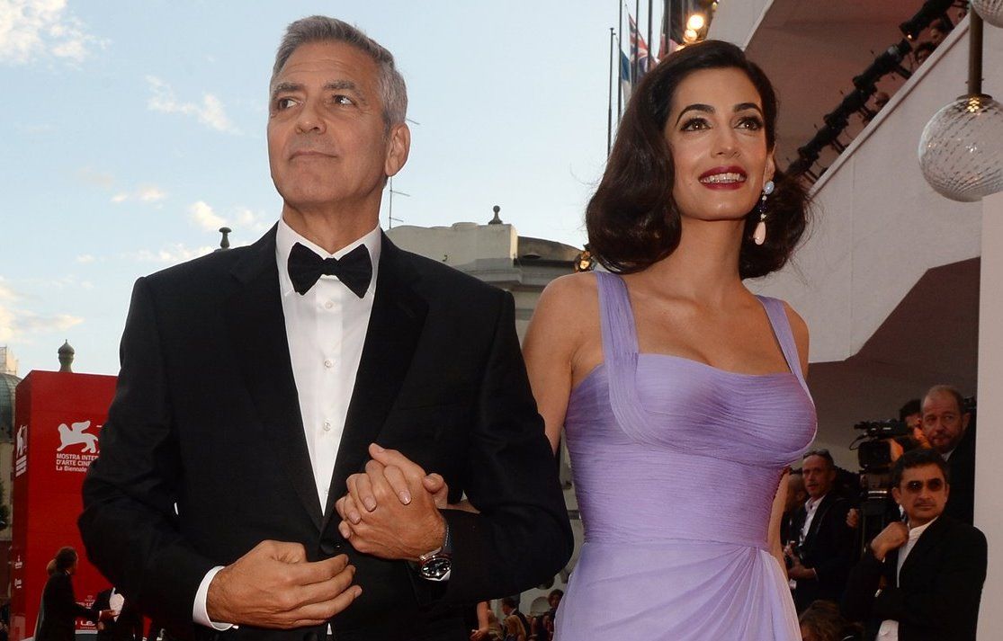 Amal Clooney Makes A Stunning Post-Pregnancy Red Carpet Appearance