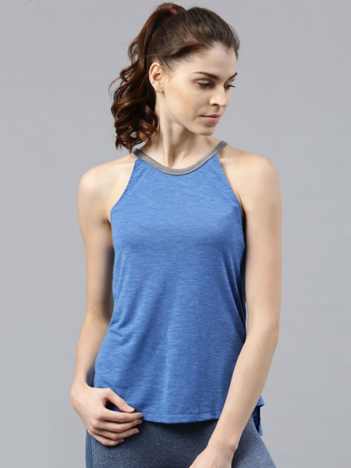 HRX Solid Round neck t shirt | Image source www.koovs.com