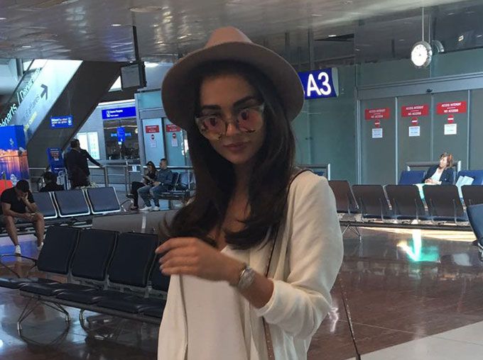 Amy Jackson Is Bringing It With Her Airport Style