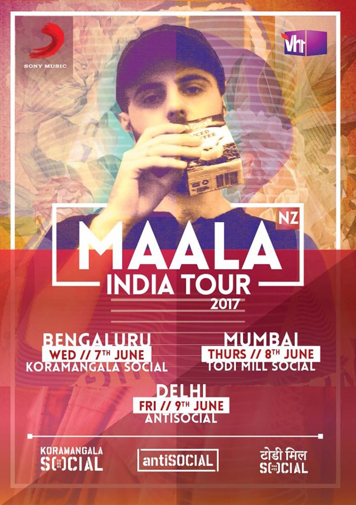 MAALA India Tour 2017 presented by Sony Music India & Vh1 India