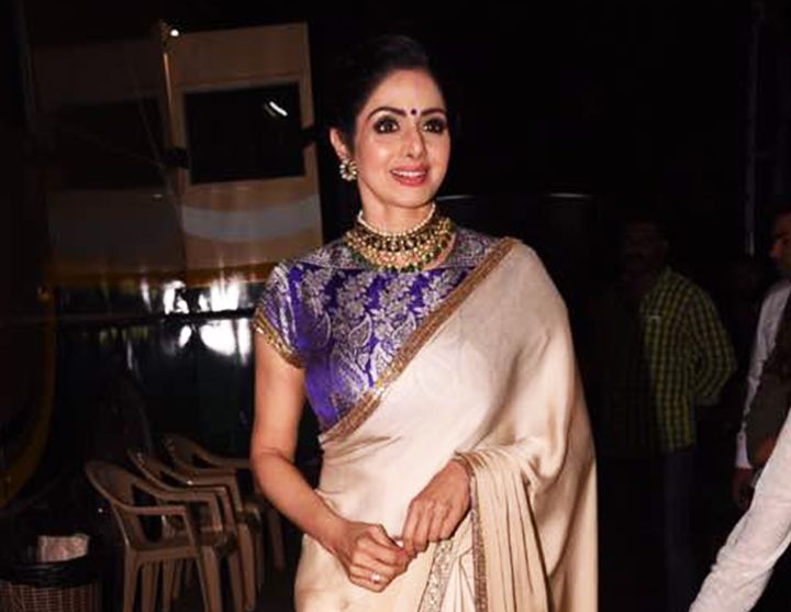 Sridevi’s Desi Style Is Perfect For A Monsoon Wedding